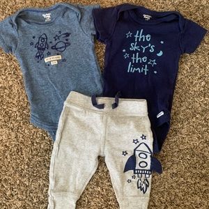 Gerber space outfit set